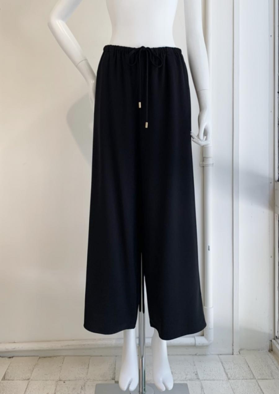 ドロストジョーゼットワイドパンツ