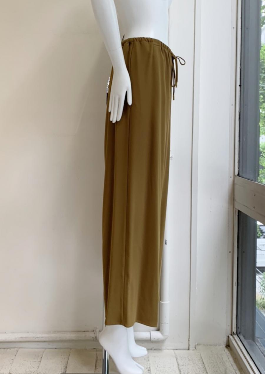 ドロストジョーゼットワイドパンツ