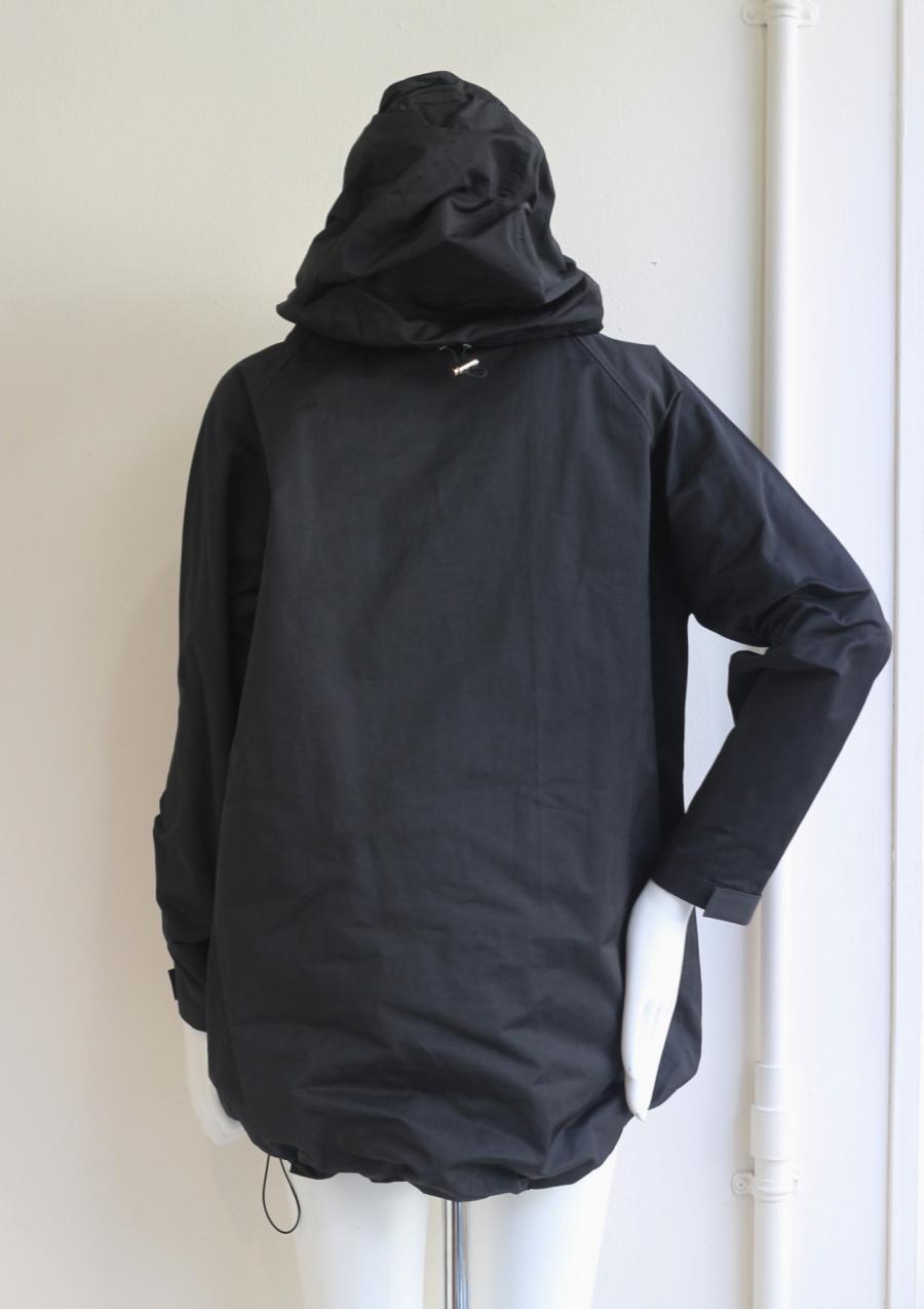 フィッシュテールzipフードブルゾン
