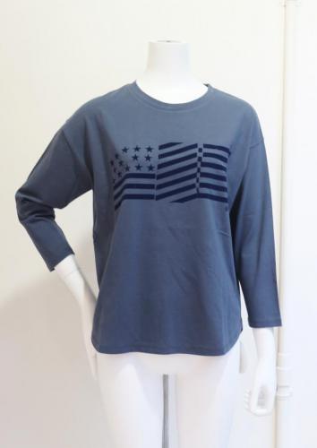 アメリカンフロッキーptカットソー(madeinJAPAN)