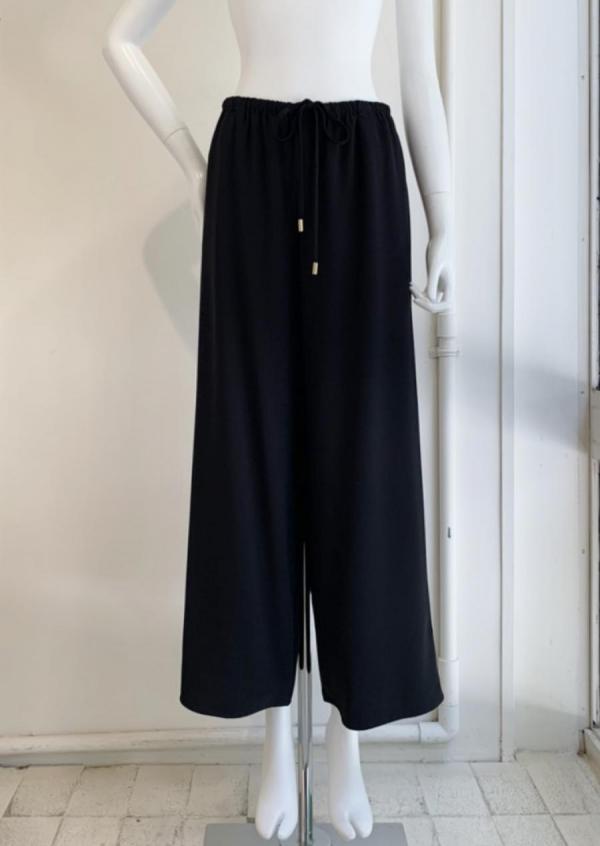 ドロストジョーゼットワイドパンツ
