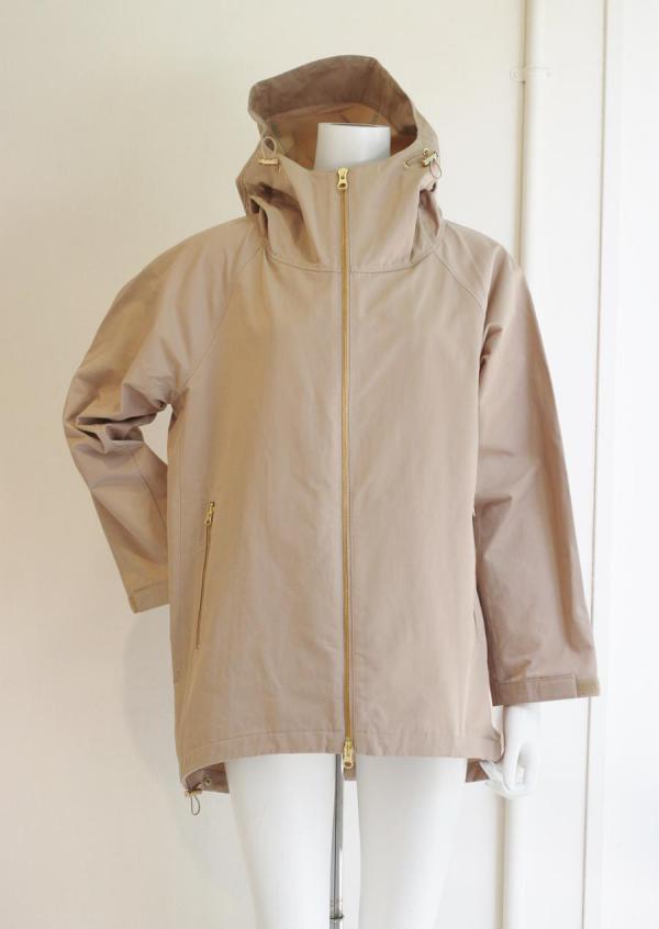 フィッシュテールzipフードブルゾン