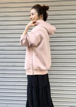 サイドZIPSLITパーカー