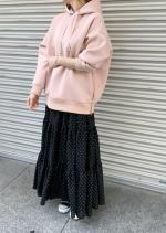 サイドZIPSLITパーカー