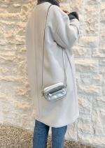 ボンディングwarmノーカラーコート