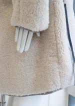 リバーシブル切替デザインボアコート