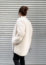 リバーシブル切替デザインボアコート